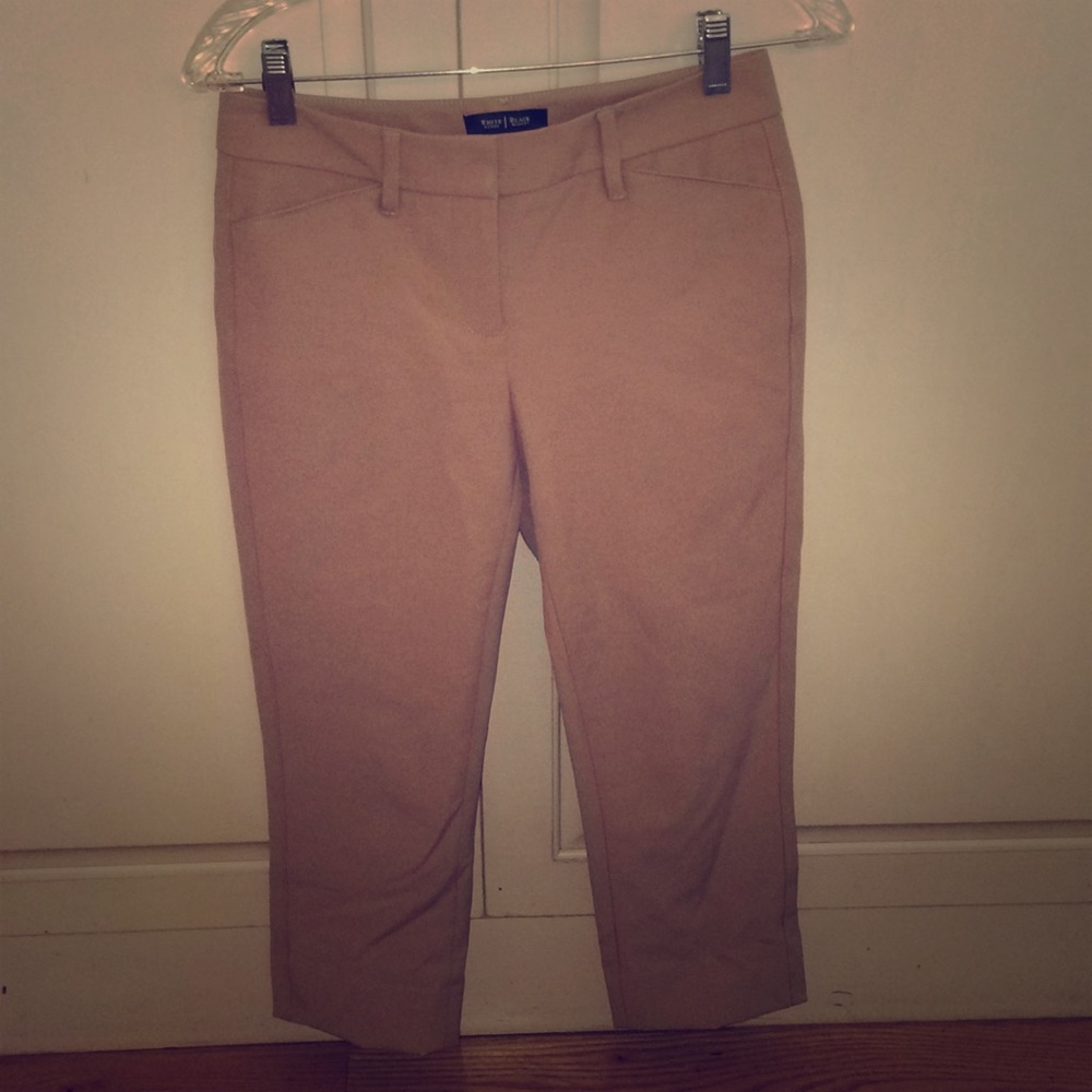 White House Black Market Cropped Pants